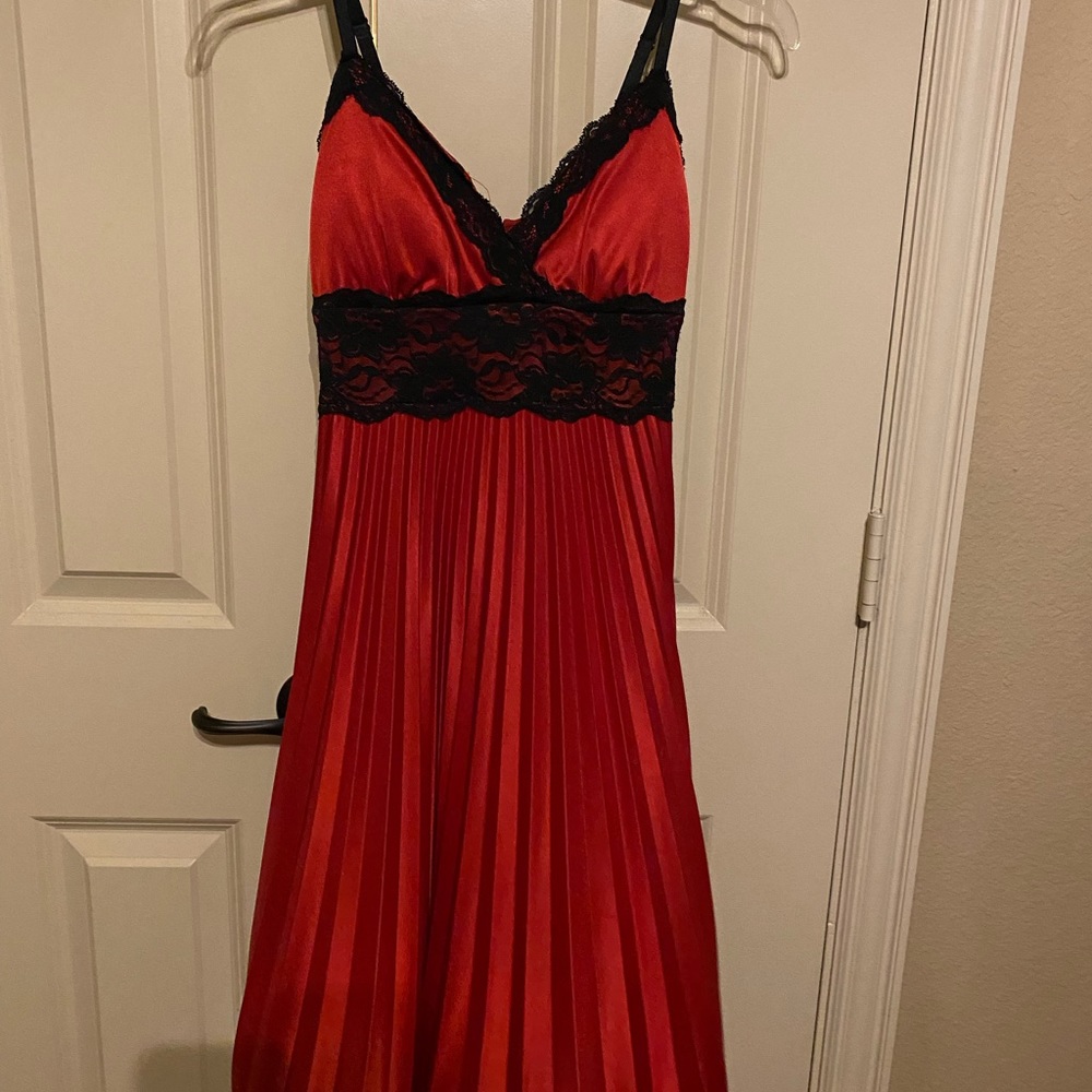 Red dress